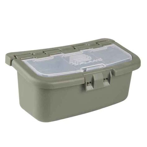 metal belt bait box|belt storage box.